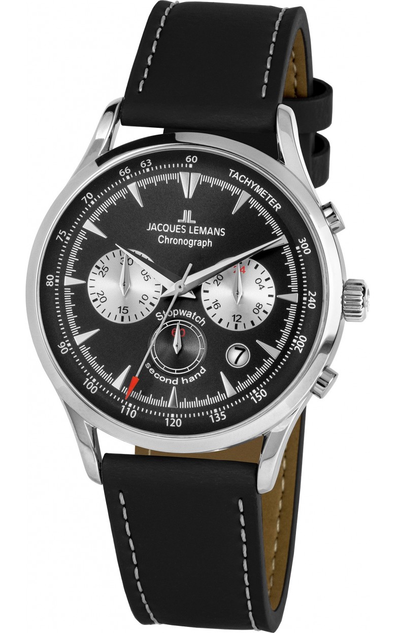 1-2068A  кварцевые наручные часы Jacques Lemans "Retro Classic"  1-2068A