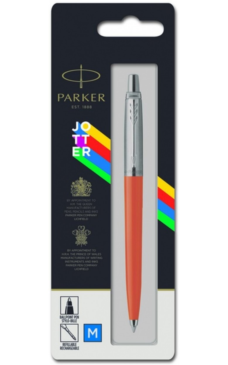 2076054 Шариковая ручка Parker Jotter ORIGINALS ORANGE CT, стержень: Mblue УПАКОВКА БЛИСТЕР