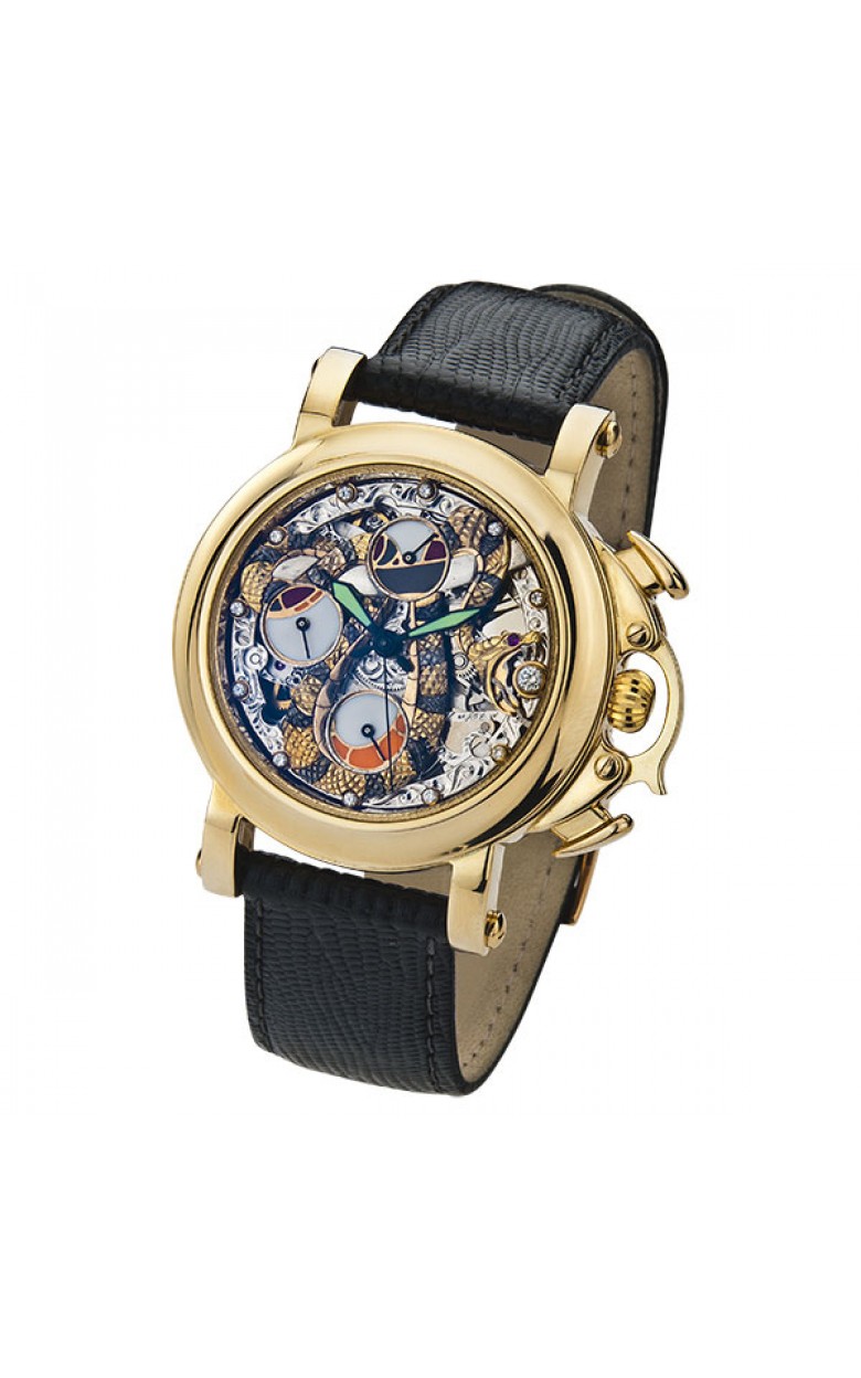 59060СД ОР2013.213  кварцевые с функциями хронографа наручные часы Platinor "Буран"  59060СД ОР2013.213
