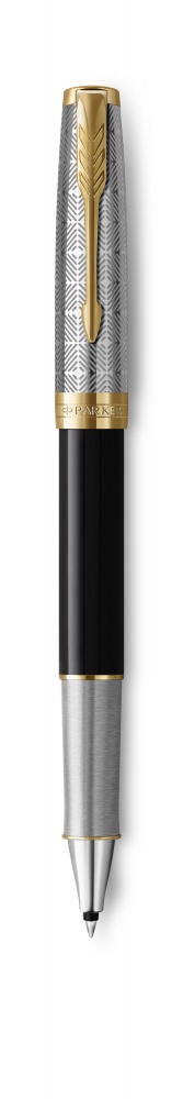 2119786 Ручка-роллер Parker Sonnet Premium Refresh BLACK, цвет чернил Fblack, в подарочной упаковке