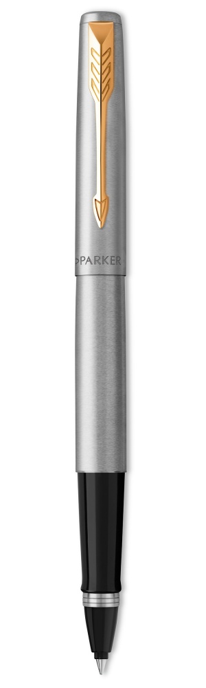 2089227 Ручка-роллер Parker (Паркер) Jotter Core T61 Stainless Steel GT M F.BLK