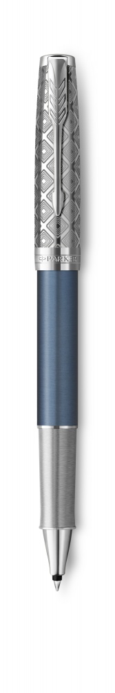 2119745 Ручка-роллер Parker Sonnet Premium Refresh BLUE, цвет чернил Fblack, в подарочной упаковке