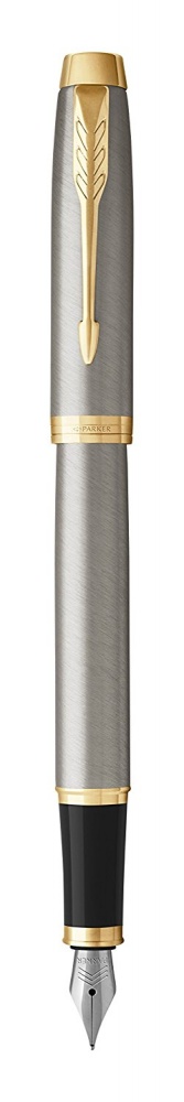 1931649 Перьевая ручка Parker IM Metal Brushed Metal GT