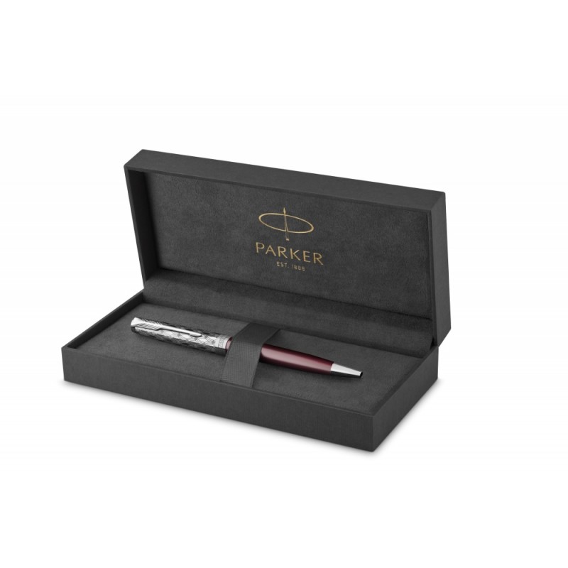 2119783 Шариковая ручка Parker Sonnet Premium Refresh RED, цвет чернил Мblack, в подарочной упаковке