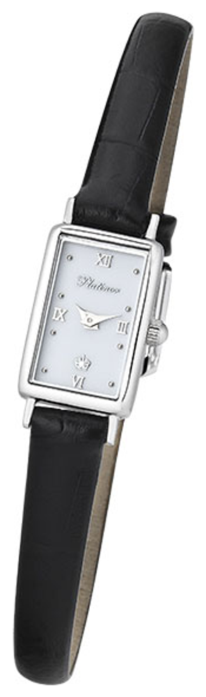 200200.117 russian silver Lady's watch кварцевый wrist watches Platinor "валерия"  200200.117