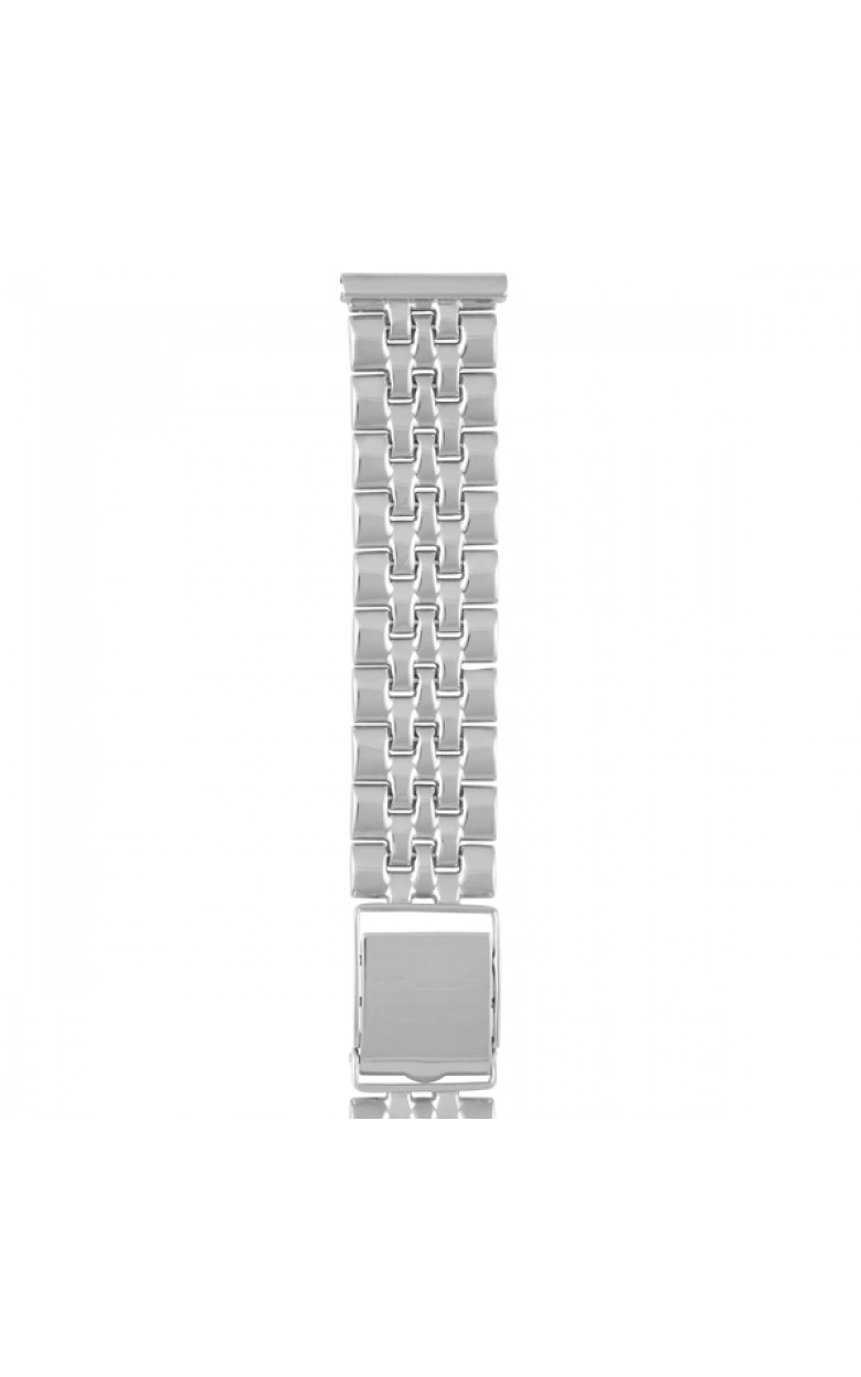 042016.18 Серебряный браслет для часов (18 мм)