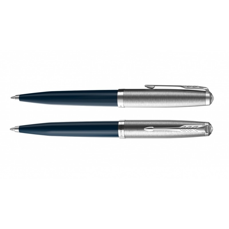 2123503 Шариковая ручка Parker 51 CORE MIDNIGHT BLUE CT, цвет чернил черный