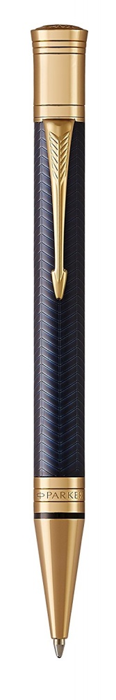 1931373 Шариковая ручка Parker  Duofold Prestige Blue Chevron GT