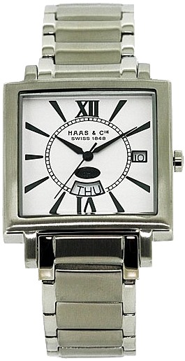 ALH 399 SWA swiss Men's watch кварцевый wrist watches HAAS & Cie "Fasciance"  ALH 399 SWA