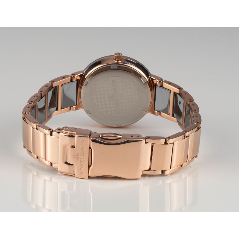 42-7M  кварцевые наручные часы Jacques Lemans "High Tech Ceramic"  42-7M