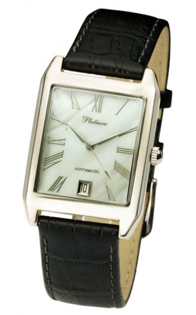 51940.315 russian gold кварцевый wrist watches Platinor "алтай" for men  51940.315