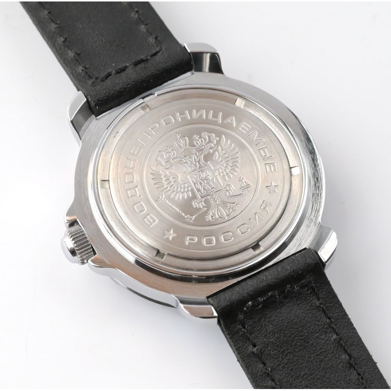 811289  механические часы Восток "Командирские" логотип ВМФ  811289