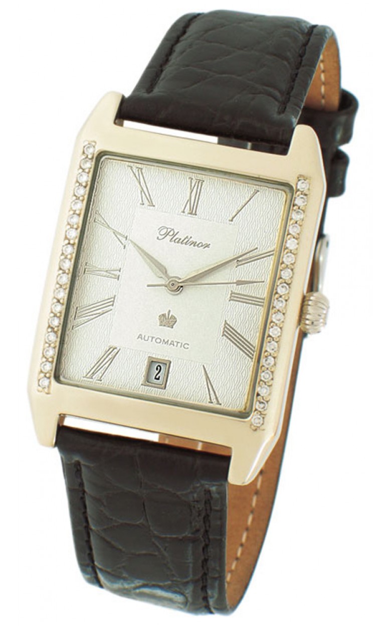 51941.121 russian gold Men's watch кварцевый wrist watches Platinor "алтай"  51941.121