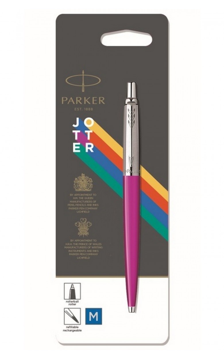 2075996 Шариковая ручка Parker Jotter ORIGINALS MAGENTA, стержень: Mblue УПАКОВКА БЛИСТЕР
