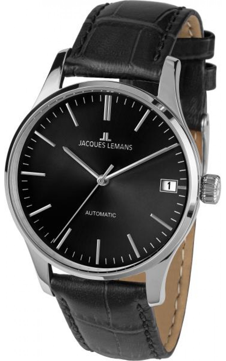 1-2074A  механические с автоподзаводом наручные часы Jacques Lemans "Classic"  1-2074A