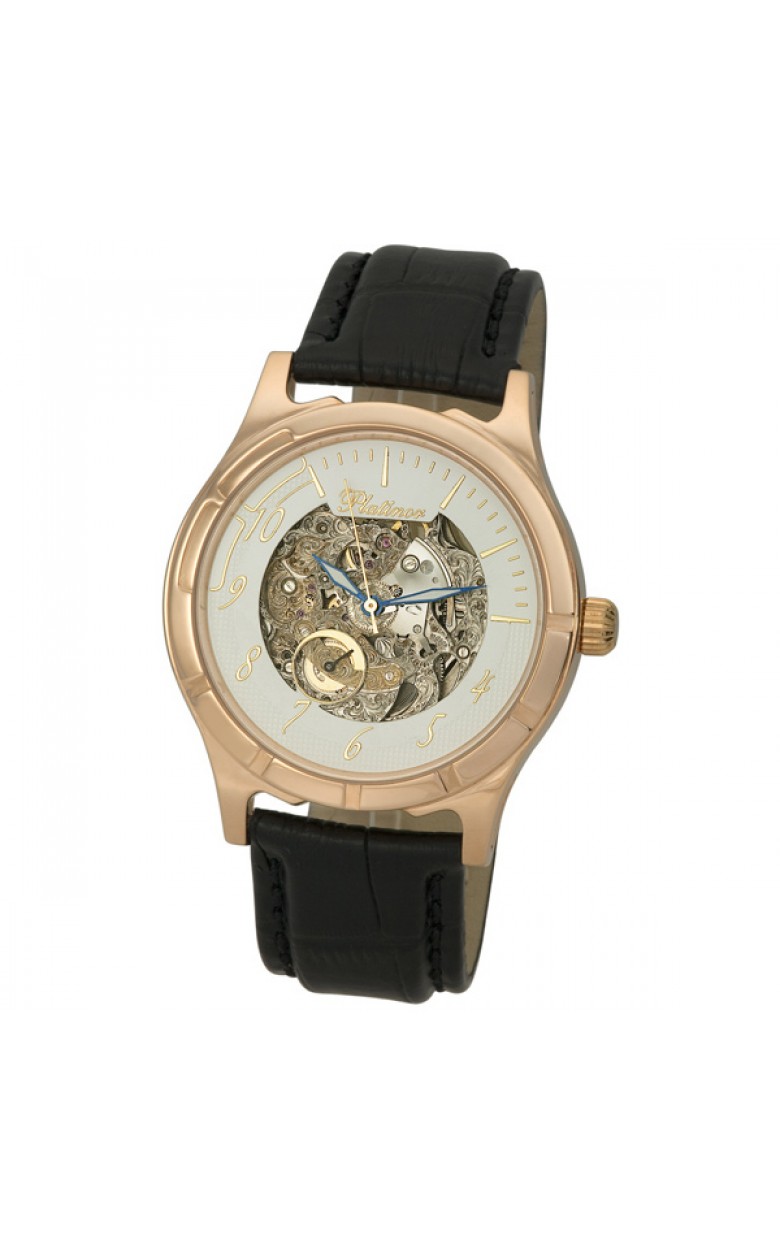 47850Д.156  кварцевые наручные часы Platinor "Пушкин"  47850Д.156