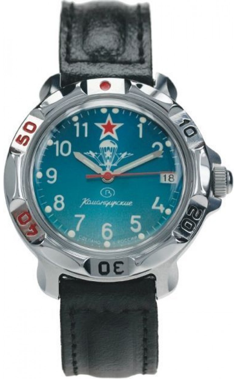 811307  механические наручные часы Восток "Командирские" логотип ВДВ  811307