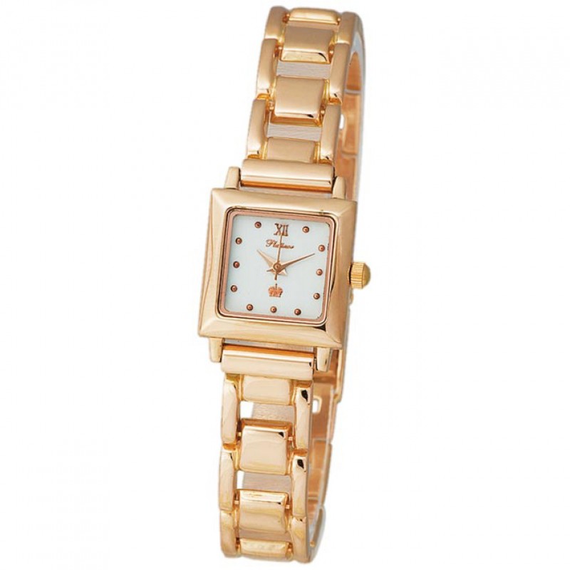 90250.116 russian gold Lady's watch кварцевый wrist watches Platinor "джулия"  90250.116