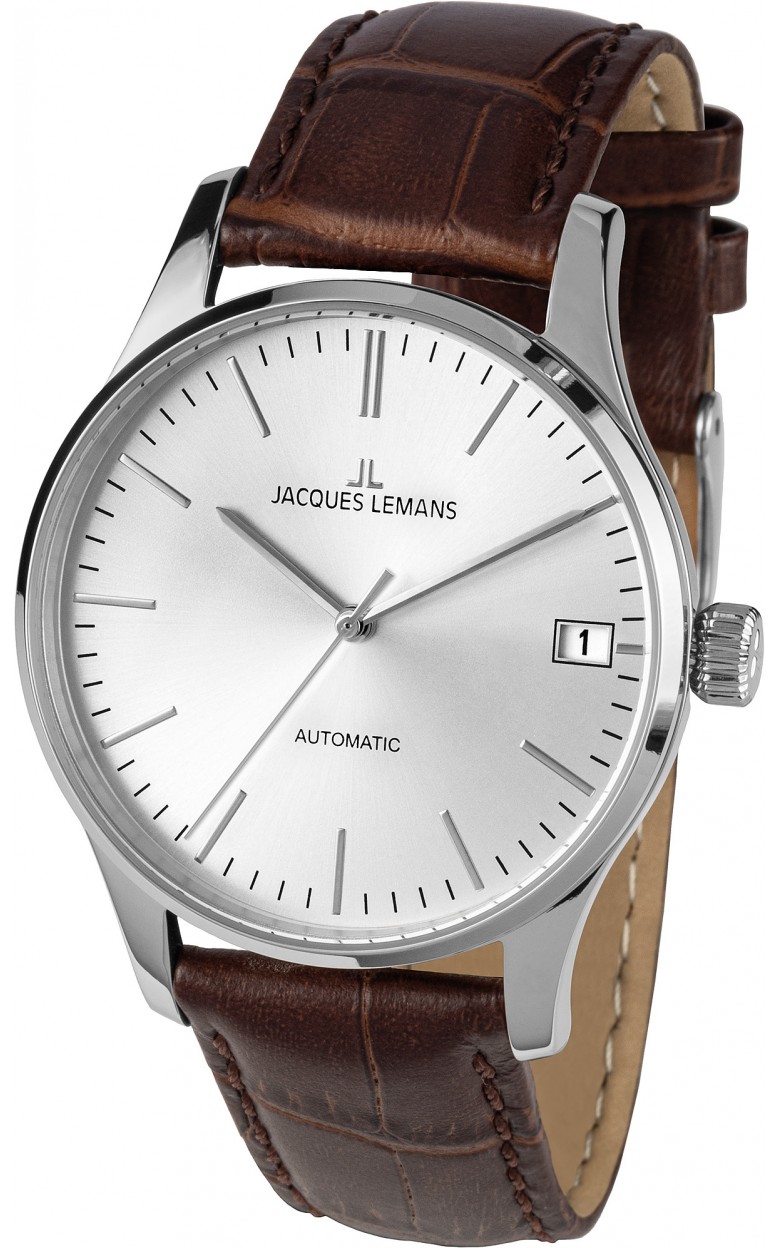 1-2074B  механические с автоподзаводом наручные часы Jacques Lemans "Classic"  1-2074B