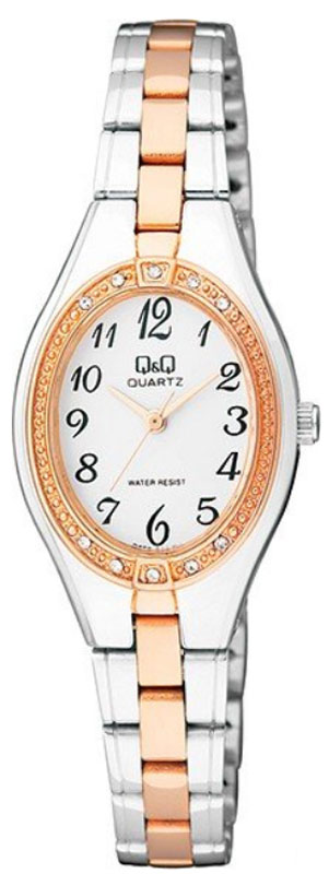 Q879J414Y RUS  кварцевые наручные часы Q&Q логотип  Q879J414Y RUS
