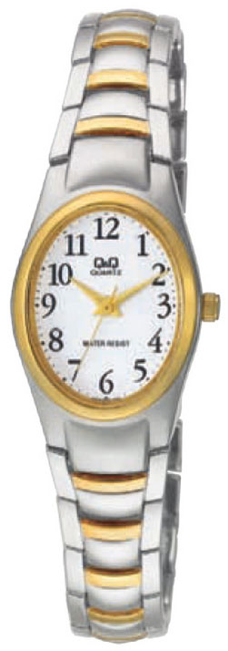F279J404Y RUS  кварцевые наручные часы Q&Q логотип  F279J404Y RUS
