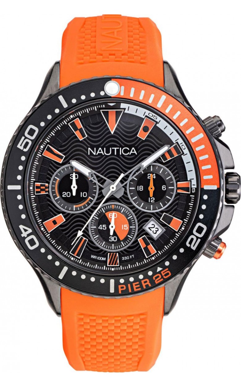 NAPP25F10  watertight wrist watches Nautica  NAPP25F10