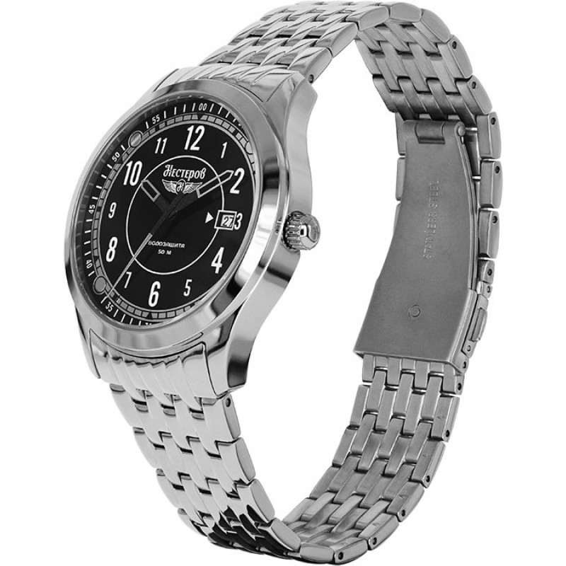 H0959F02-75E russian Men's watch кварцевый wrist watches нестеров "алексей мересьев"  H0959F02-75E