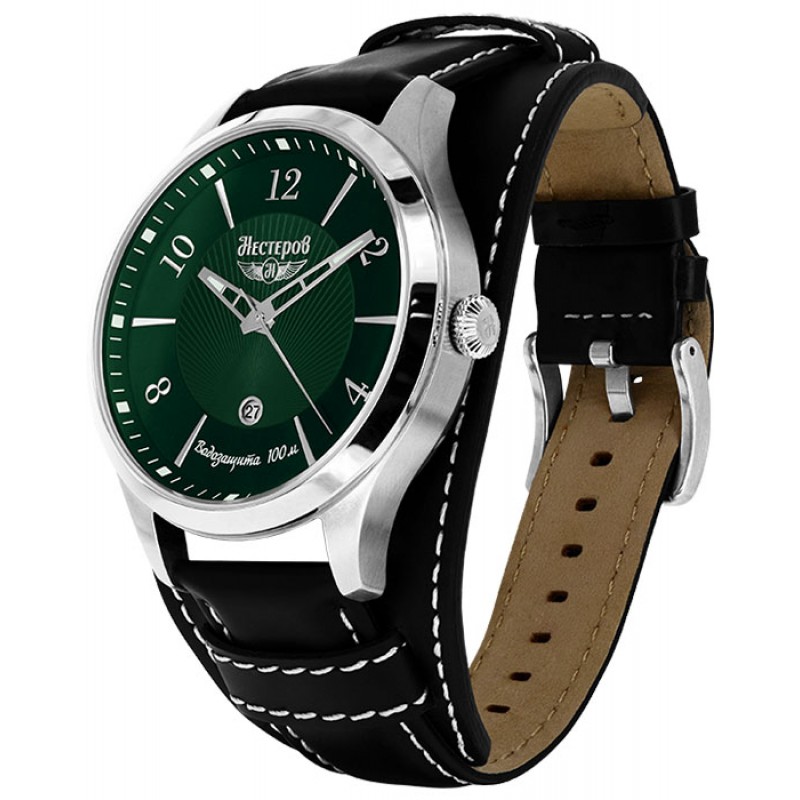 H0983C02-04N russian Men's watch кварцевый wrist watches нестеров "и-207"  H0983C02-04N