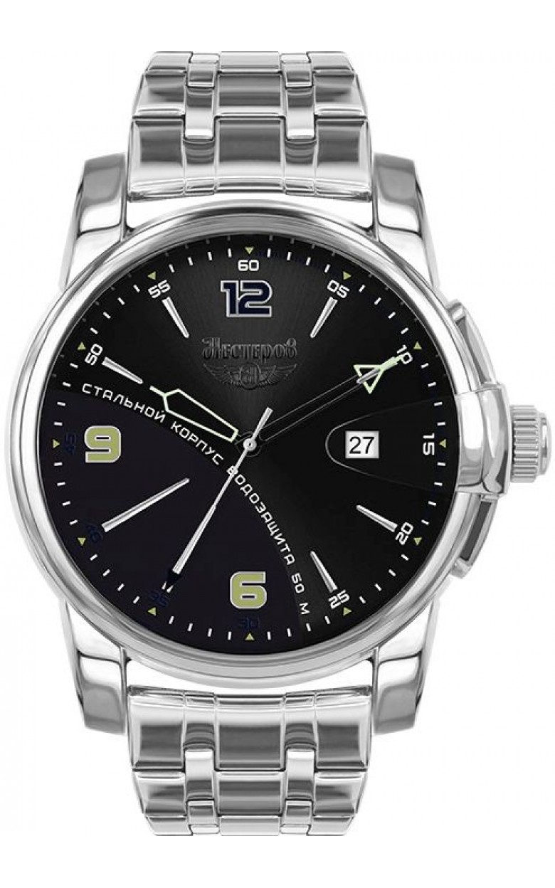 H0984B02-75E  кварцевые наручные часы Нестеров "Ли-2В"  H0984B02-75E