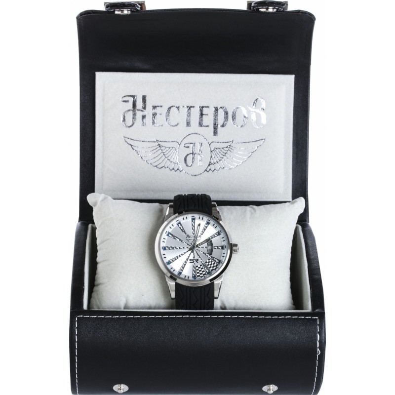 H098902-04A russian Men's watch кварцевый wrist watches нестеров "смоленское ring"  H098902-04A