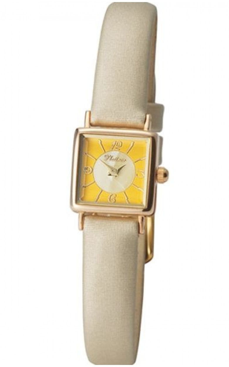 44550.407 russian gold Lady's watch кварцевый wrist watches Platinor "алисия"  44550.407