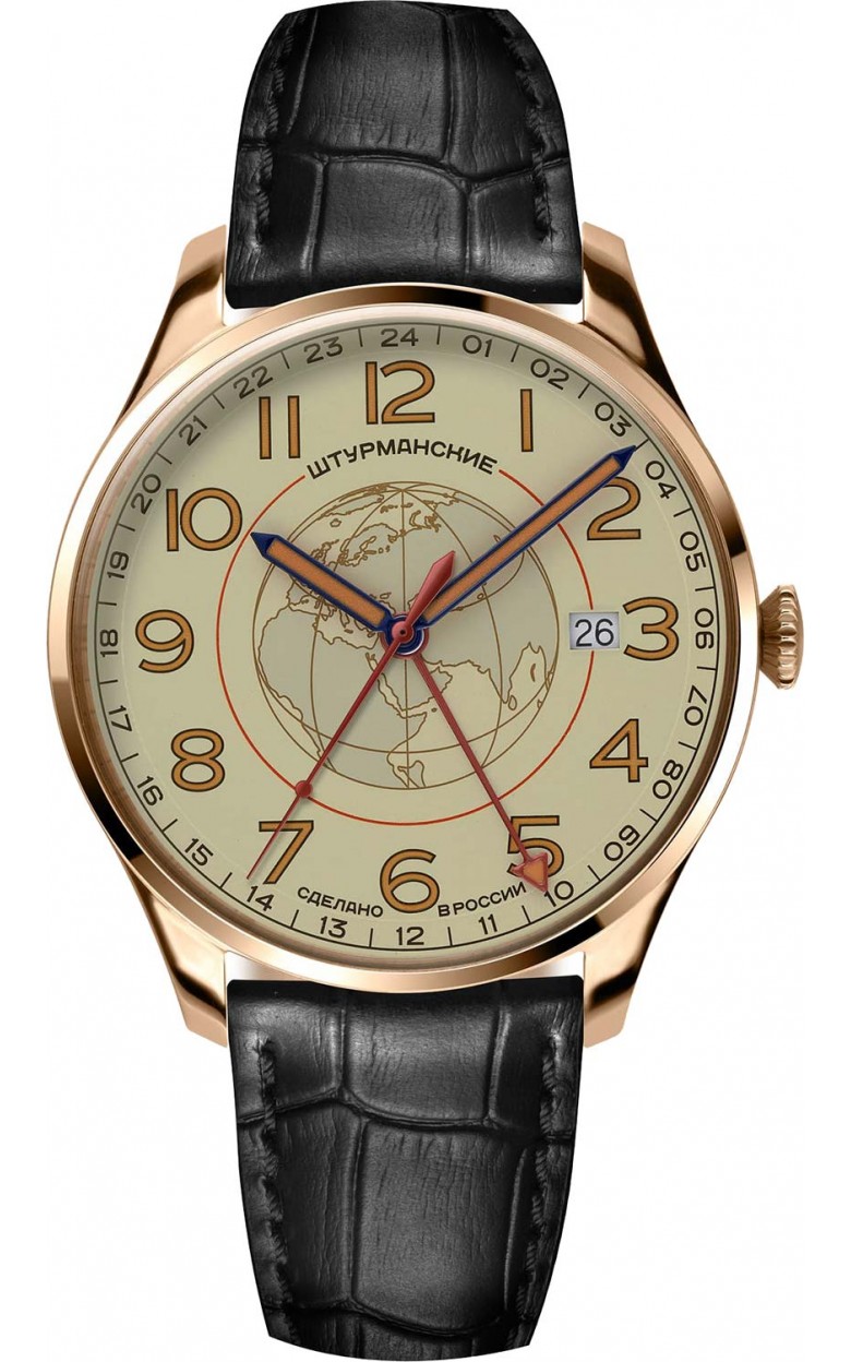 51524/1079664 russian Men's watch кварцевый wrist watches Shturmanskie "сPutnik"  51524/1079664