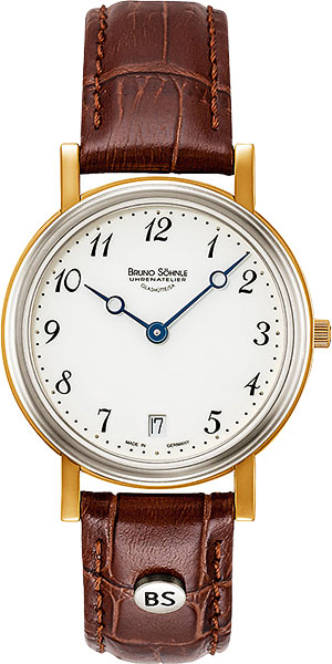 17-23110-920  кварцевые часы Bruno Sohnle "Sonate" с сапфировым стеклом 17-23110-920
