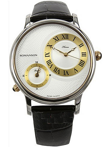 TL 1212S MC(WH)BK  кварцевые наручные часы Romanson "Adel"  TL 1212S MC(WH)BK