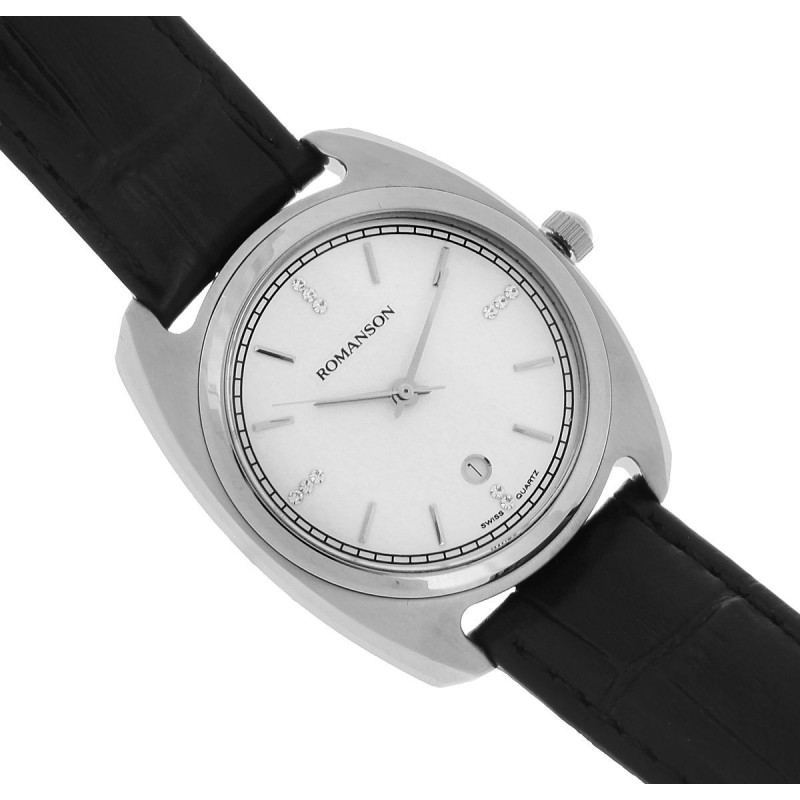 TL 1269 LW(WH)BK  кварцевые наручные часы Romanson "Adel"  TL 1269 LW(WH)BK