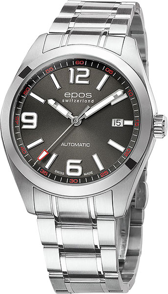 3411.131.20.54.30 swiss Men's watch механический automatic wrist watches EPOS "Sportive"  3411.131.20.54.30