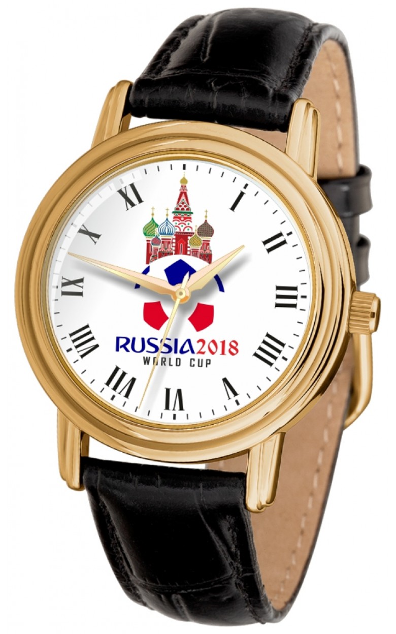 1069913/300-2035  кварцевые наручные часы Слава "Патриот" логотип Россия 2018  1069913/300-2035