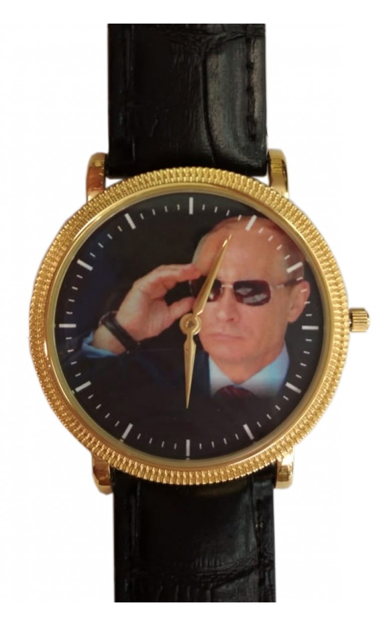 1019602/1L22  кварцевые часы Слава "Патриот" логотип Путин  1019602/1L22