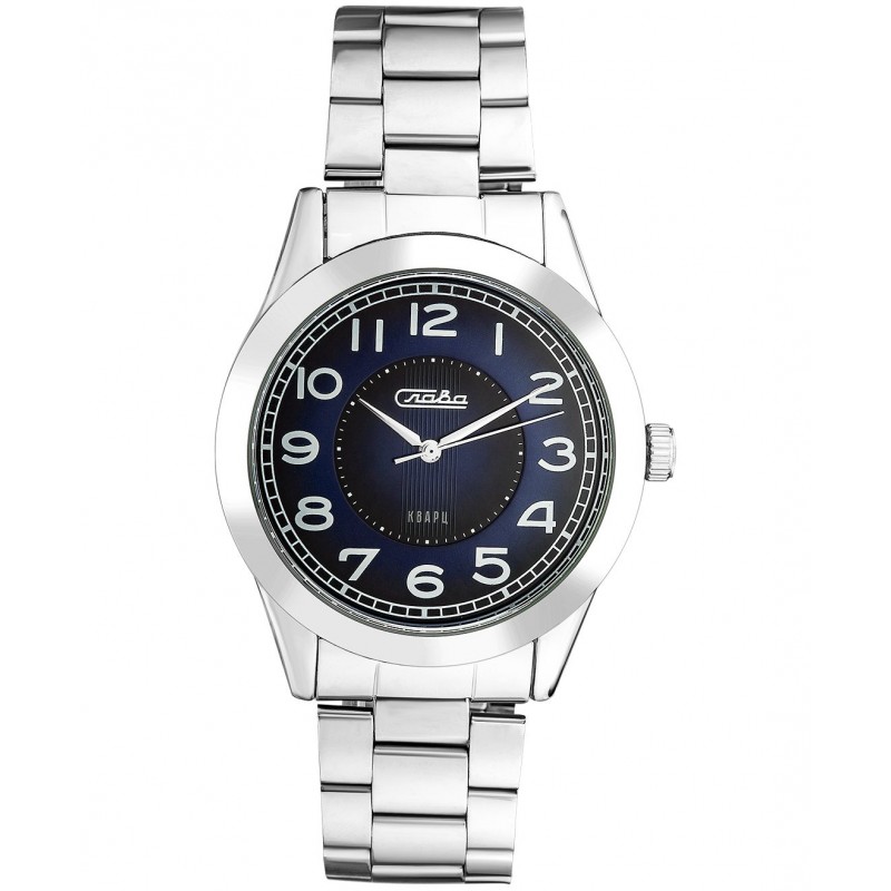1731227/2035-100 russian Unisex кварцевый wrist watches Slava "Tradition"  1731227/2035-100