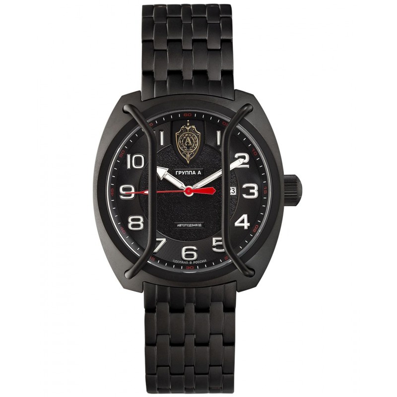 С9664418-8215 russian tactical Men's watch механический automatic wrist watches Spetsnaz "Group A" logo Спецназ Группа А  С9664418-8215
