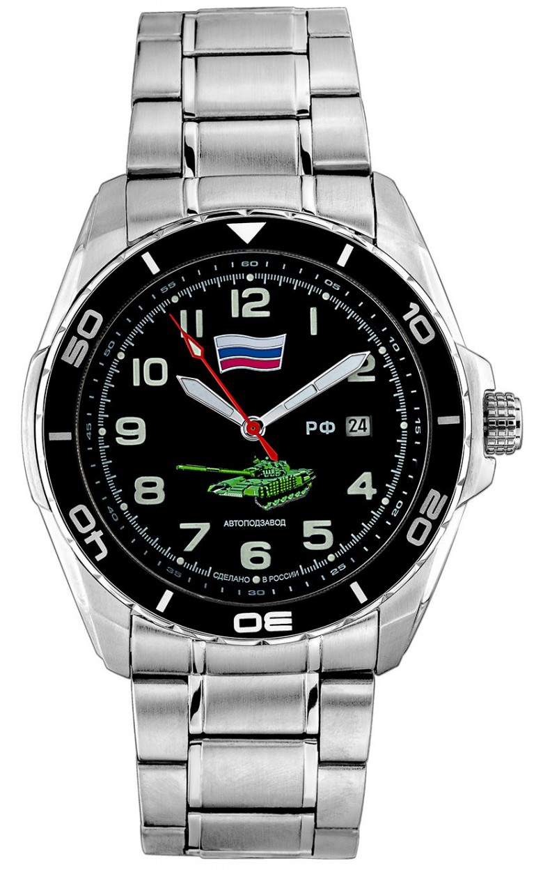 С8500249-8215  механические с автоподзаводом часы Спецназ логотип ВС России  С8500249-8215