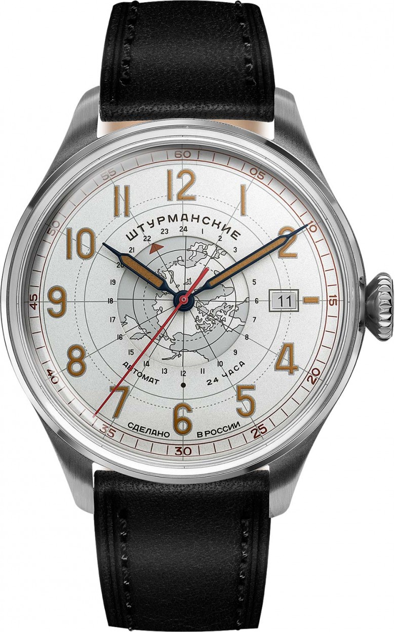 2432/6821354 russian Men's watch механический automatic wrist watches Shturmanskie "Arctic день-ночь"  2432/6821354
