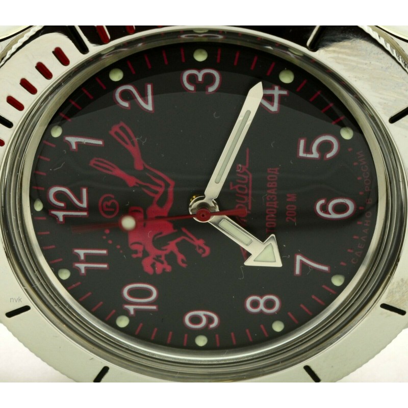 120657  механические наручные часы Восток "Амфибия"  120657
