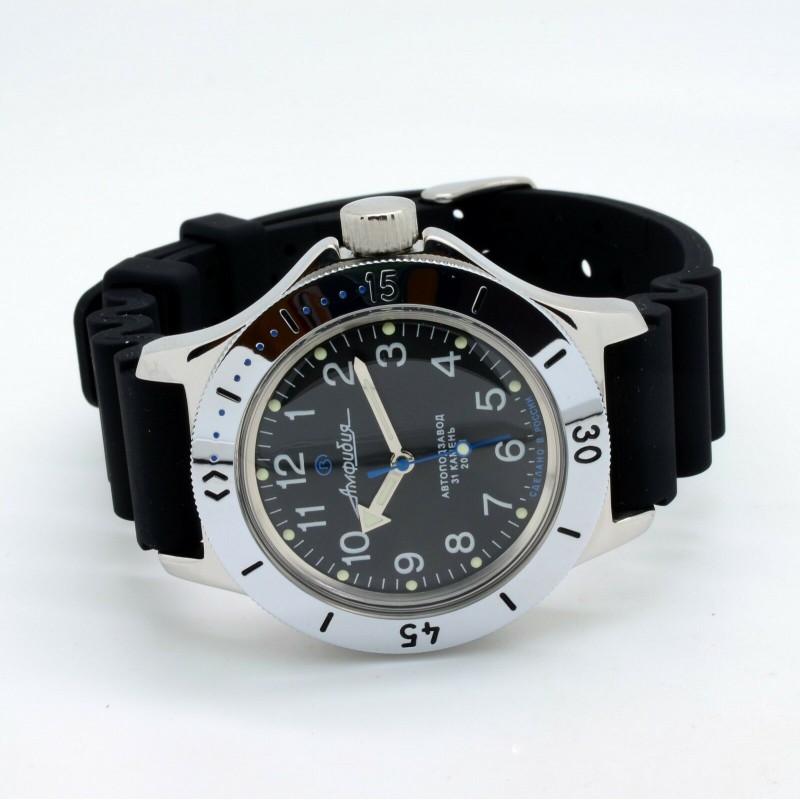 120811 russian watertight механический wrist watches Vostok "Amphibia" for men  120811