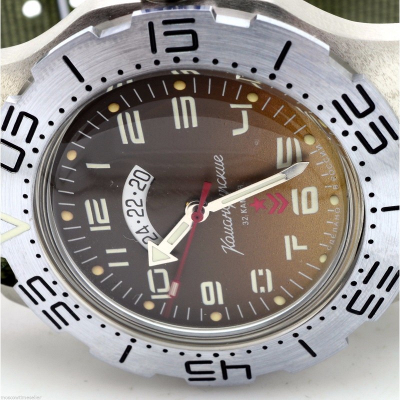 350755  механические наручные часы Восток "Командирские"  350755