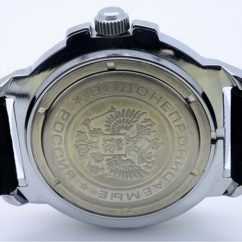 431066  механические наручные часы Восток "Командирские" логотип ВВС ВКС  431066
