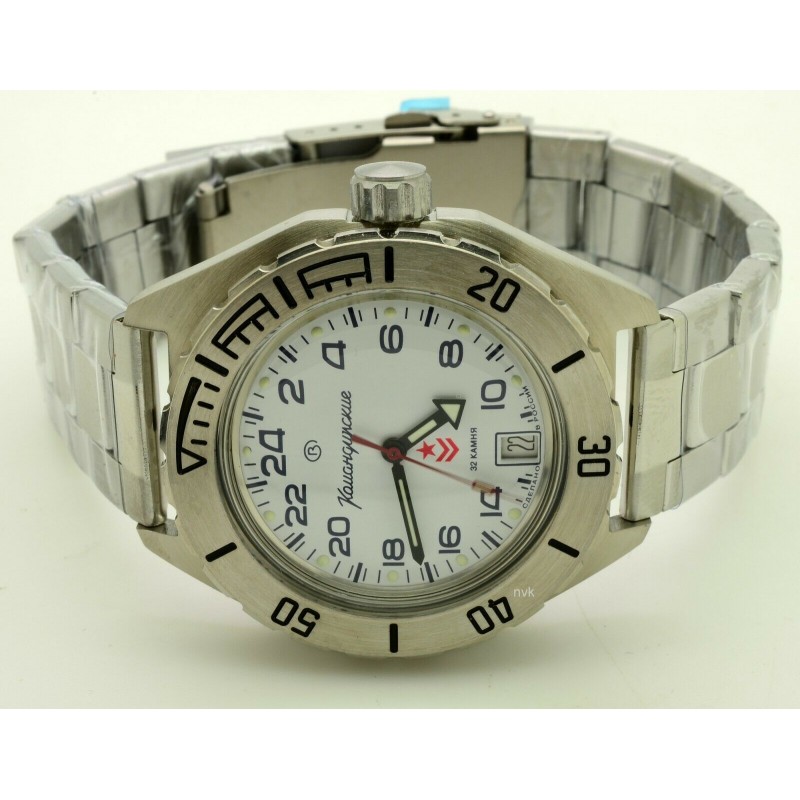 650546 russian watertight Men's watch механический wrist watches Vostok "Komandirskie"  650546