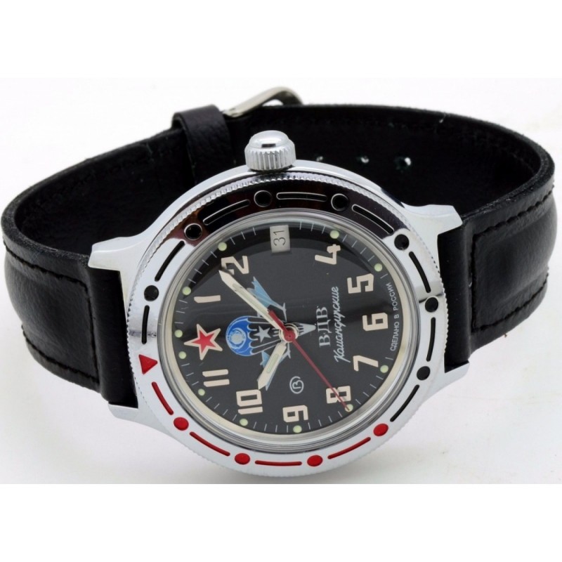 921288 russian Men's watch механический wrist watches Vostok "Komandirskie" logo ВДВ  921288