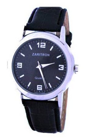 GR019-1  кварцевые наручные часы Zaritron "Men Leather"  GR019-1