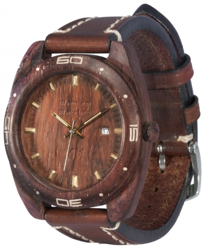 S2 Brown  кварцевые наручные часы AA Wooden Watches  S2 Brown